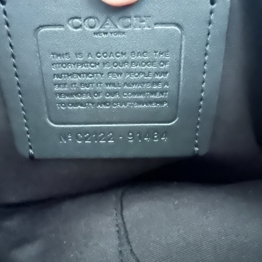 Coach Men's Black Bag